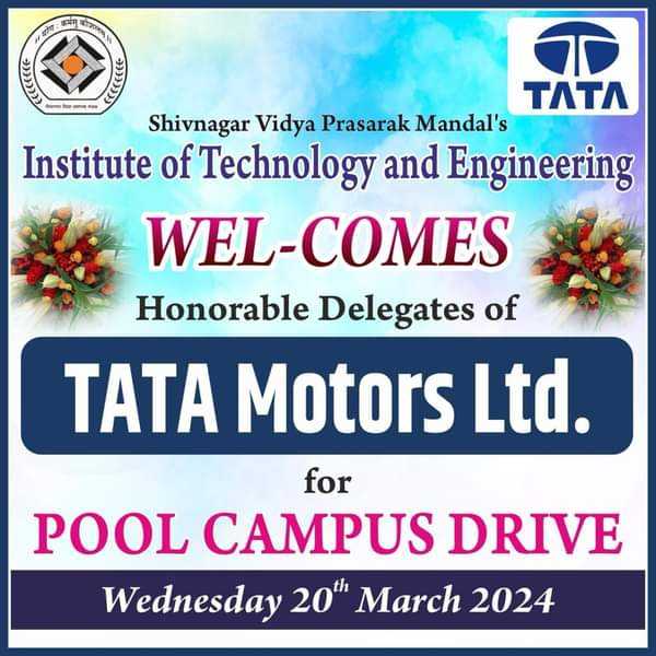 Campus drive of Tata Motor