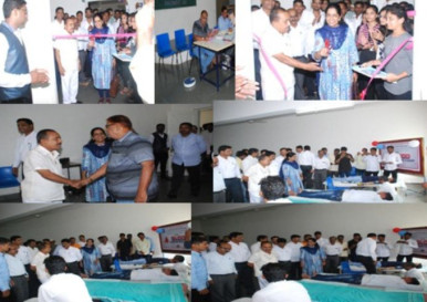 Engineers day was celebrated on 15th September also blood donation camp was arranged. 